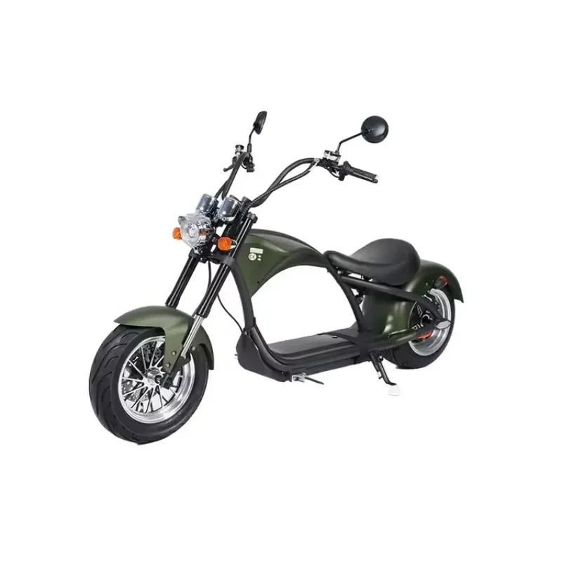 Eec Model New Good Powerful Citycoco Electric Scooters 3000W E Bike 60V 20Ah Lithium Battery Rechargeable Motorcycle Trolleys