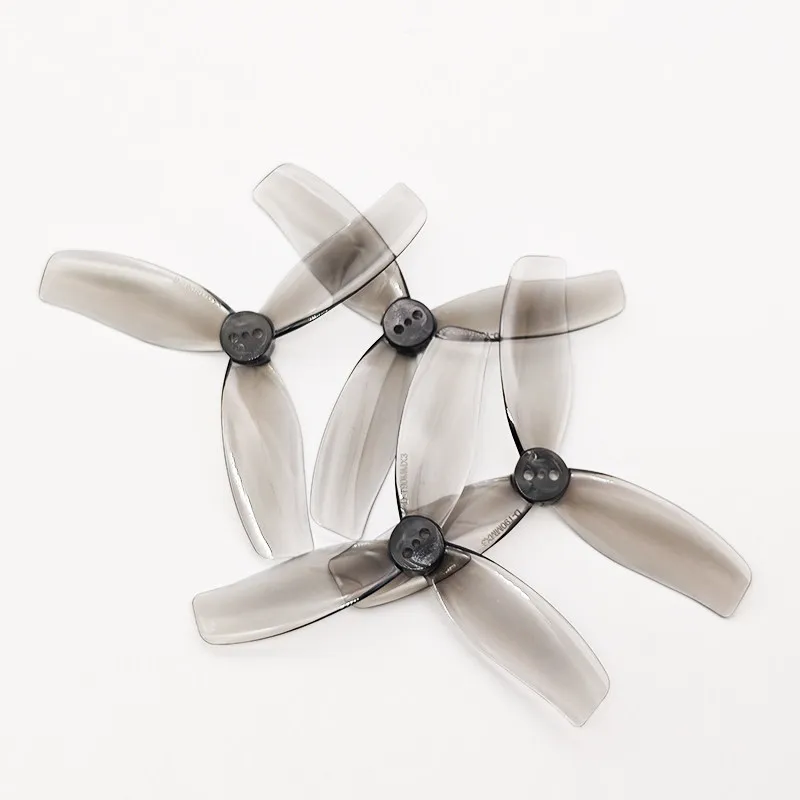 4 Pairs 3.5 Inch 3-Blade FPV Propeller DT90MMX3 90mm 3-Hole Mount for Racing Quadcopter  hobby accessory parts