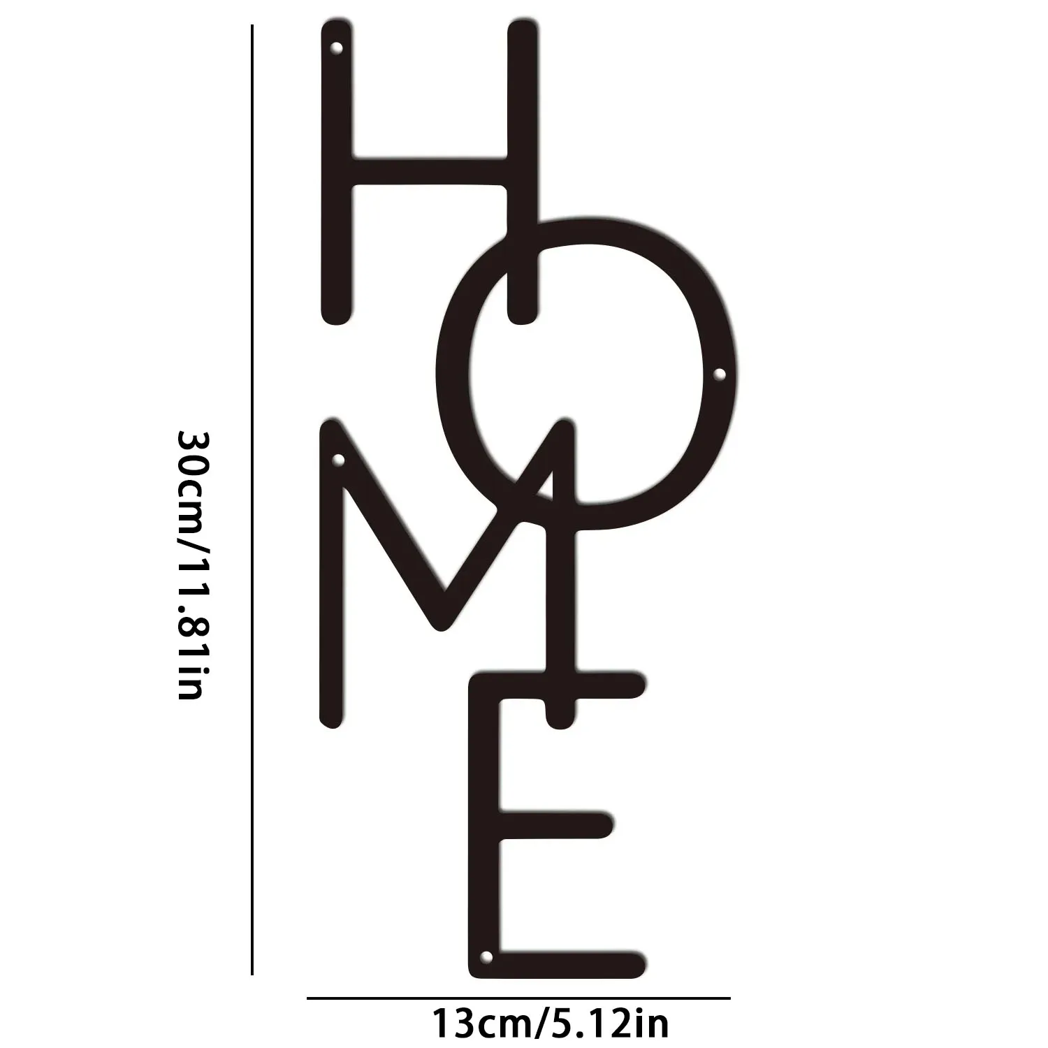1pc Words Wall Decor, Word Art Wall Decor, Word Family Wall Decor, Foyer Wall 1pc Metal Home Sign Wall Decor, Letters Home Decor