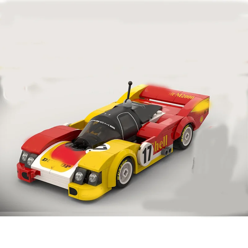 180 pezzi Nuovo modello di auto MOC ​ ​ Champions 9GO62C Le Mans Racing Road Raceway Modular Blocchi di costruzione per bambini Giocattoli Regalo