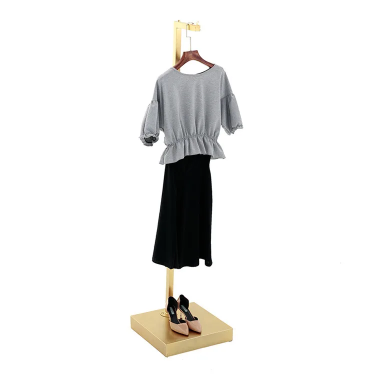 Coat rack clothing store floor-to-ceiling positive hanger women's clothing store clothes rack clothing display
