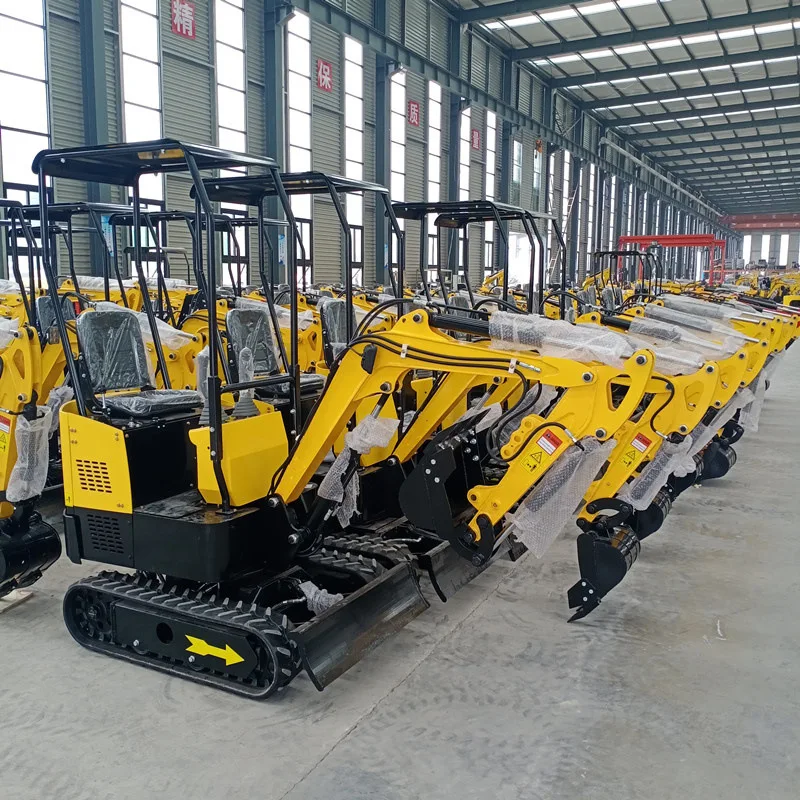 Mini Excavator 1T 1.2T 1.8T 2.5T 3T 3.5T CE EPA Euro5 Smallest Tracked Crawler Digger Machine For Garden