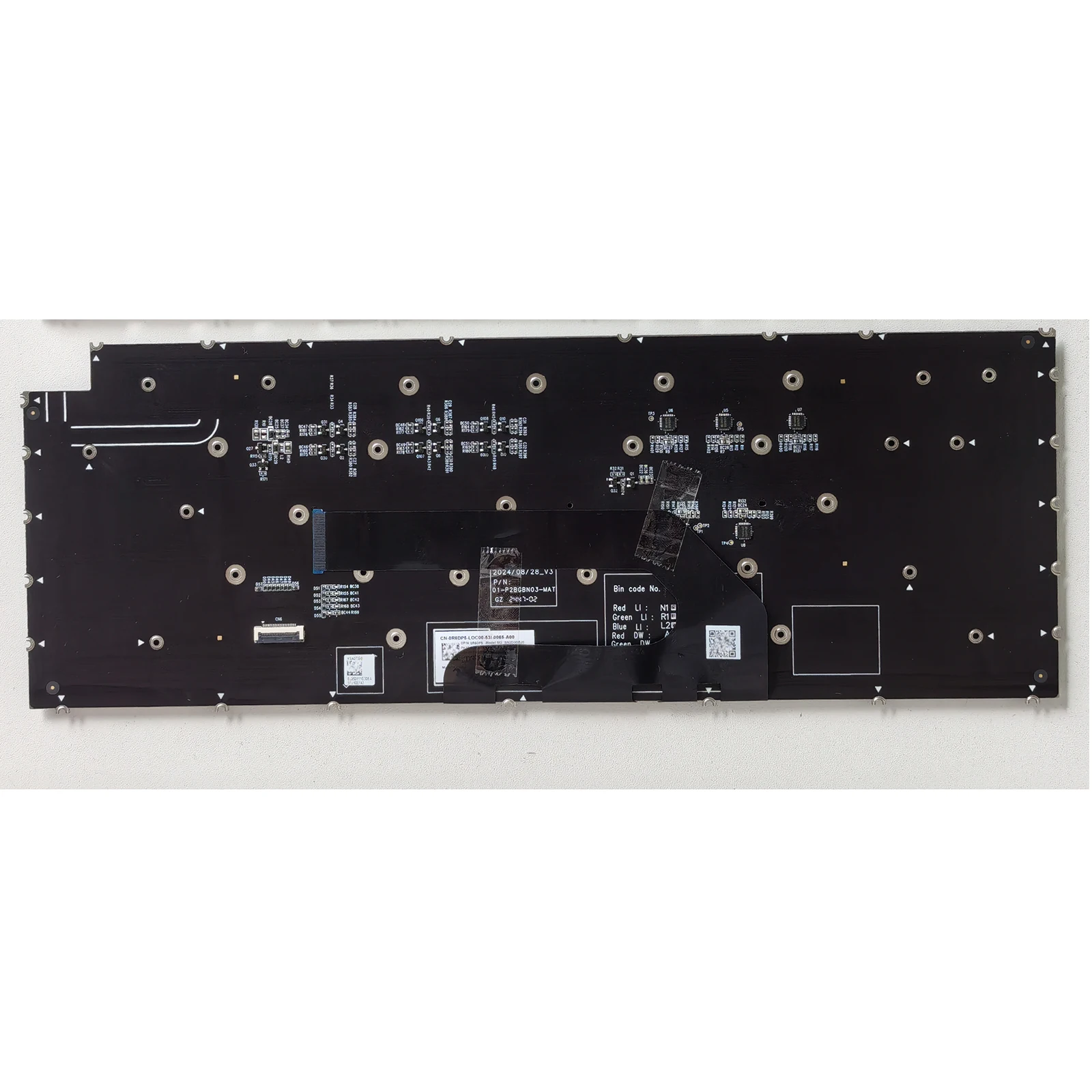 Laptop Keyboard for Dell X16 R1 X16 R2 Alienware 0WH5Y9 WH5Y9 RGB AI US Backlit Black