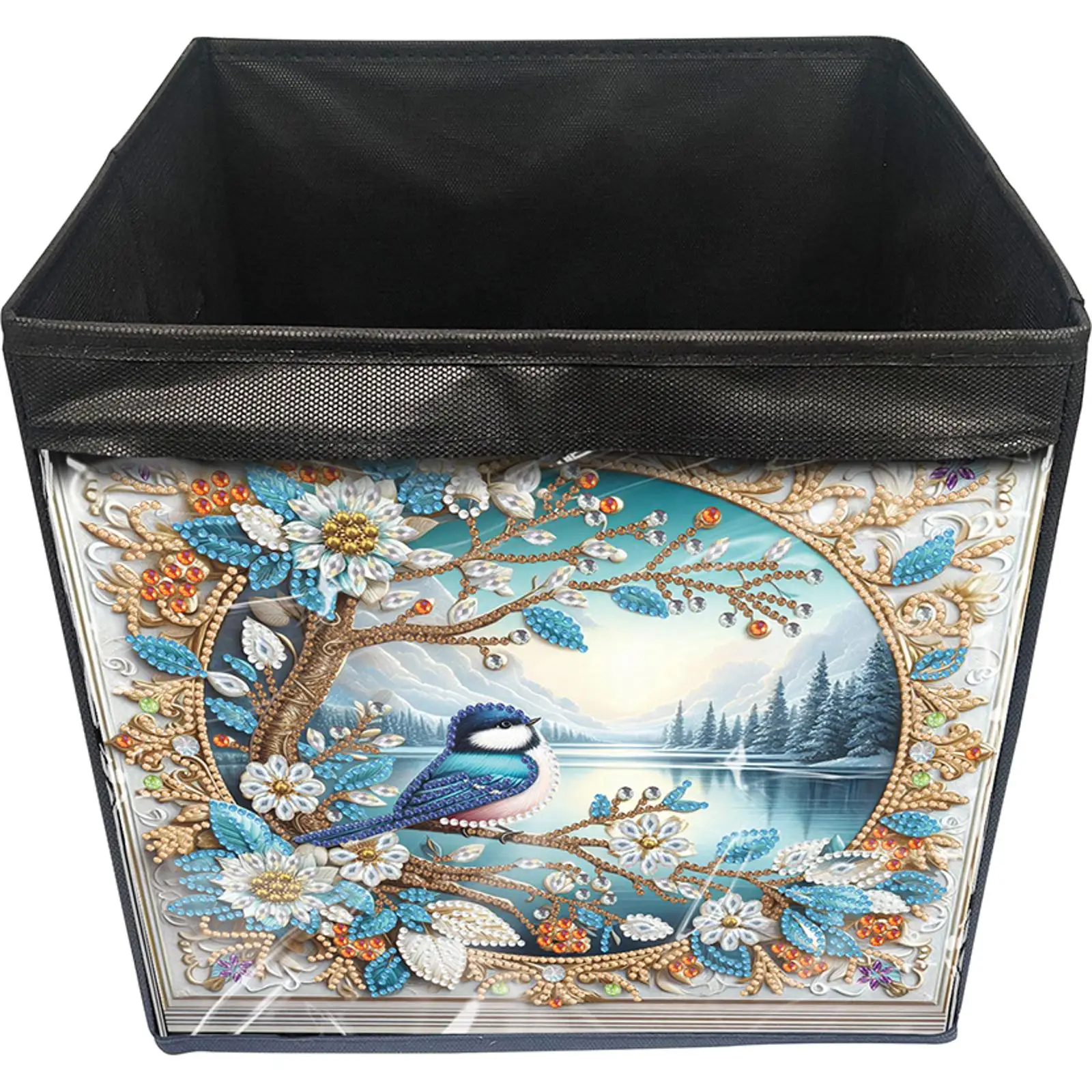 

DIY Diamond Painting Storage Box Canvas Diamond Painting Storage Bin Diamond Painting Storage Container Home & Office Decor