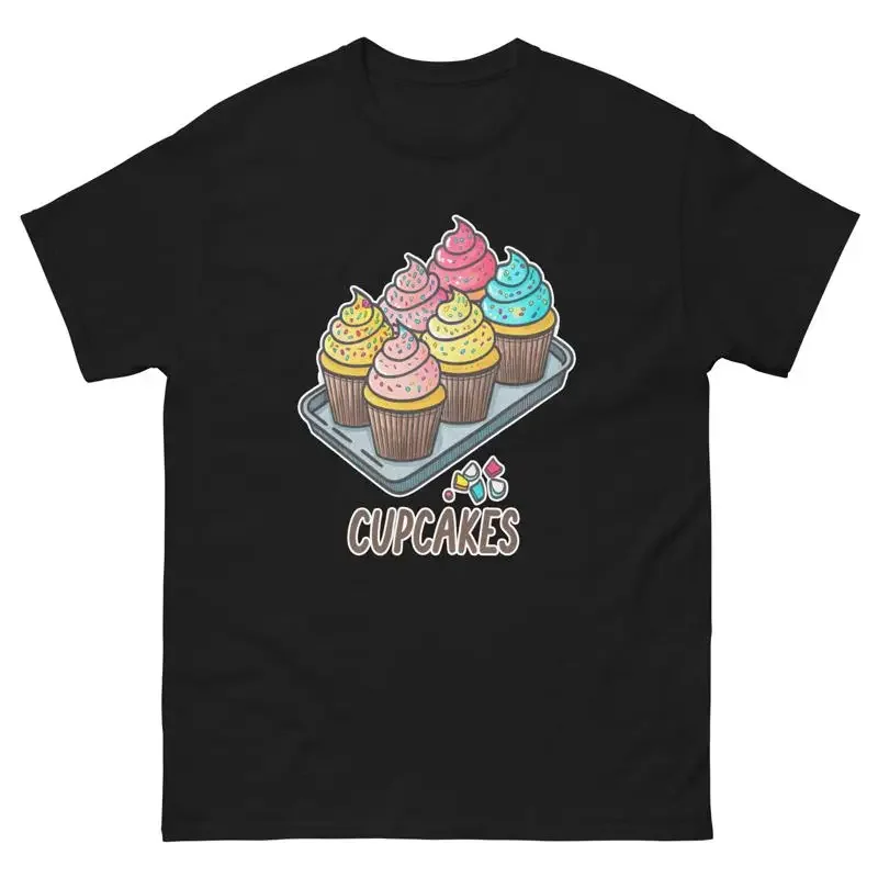 Cupcakes Party Supplies Items Birthday Event T Shirt