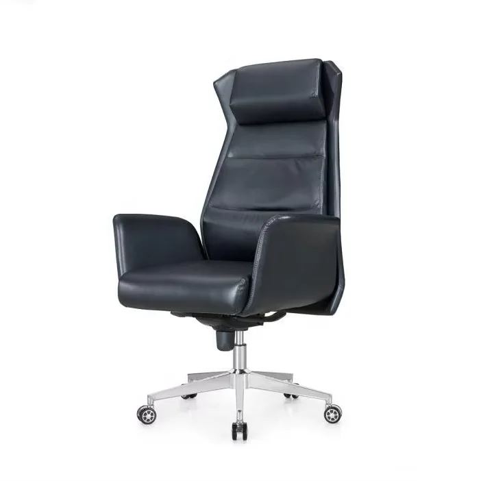

✗x Luxury Swivel Melamine Pu Foam Black Leather Computer Office Chairs Recliner Ergonomic Desk Chair&