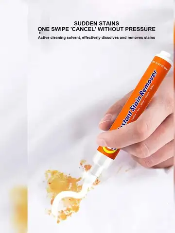 1/3/6 Portable and Convenient Stain Remover Pen for Emergency Stain Removal-Water-free,Suitable for Various Fabrics,Oxygen Formu