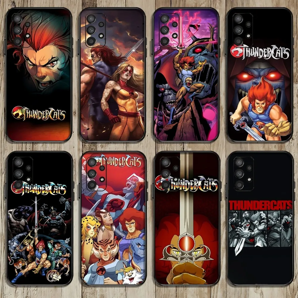 Game T-ThunderCats Phone Case For Samsung Galaxy A52 A12 A51 S21 Edge S22ULTRA S23 S24 Plus Ultra Black Cover