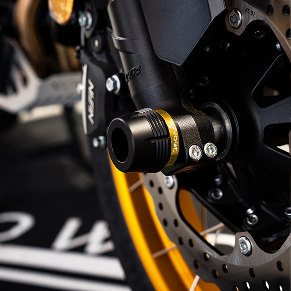 Per VOGE 525 900 DSX 900DSX DSX525 DSX900 525DSX 2024 2025 Accessori Moto Assale Anteriore Ruota Forcella Slider Crash Protector
