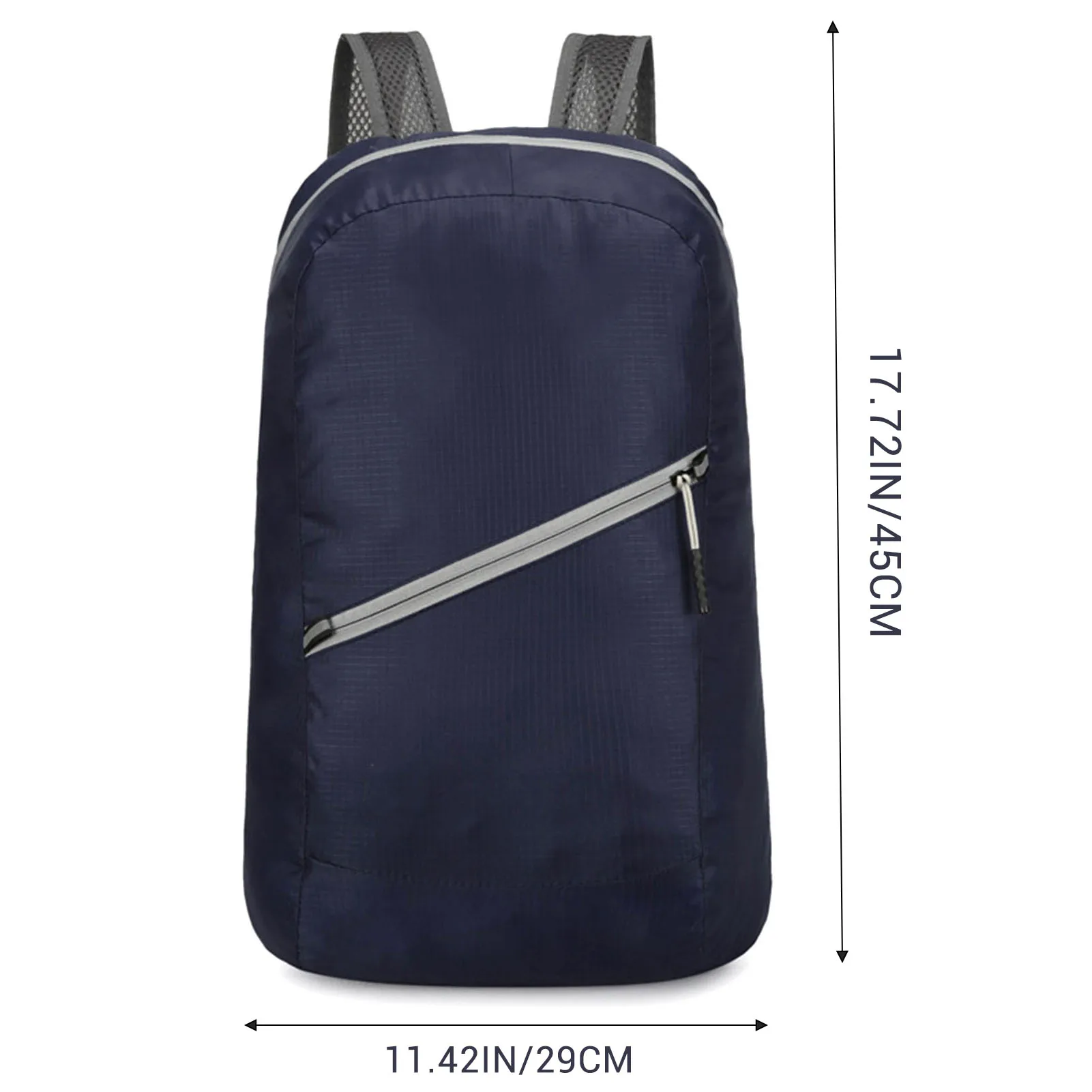 Portable Foldable Skin Canvas Backpack Outdoor Backpack with Lightweight Material All-match Backpack for Mountaineering Travel