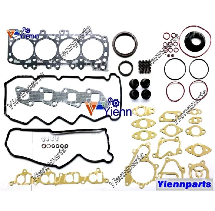 ชุดซ่อมบำรุงเครื่องยนต์ YD25 YD25-DI-T สำหรับเครื่องยนต์นิสสัน ประกอบด้วยลูกสูบ แหวนลูกสูบ บุชสูบ ชุดลูกปืนเพลาข้อเหวี่ยง ชุดปะเก็นครบชุด