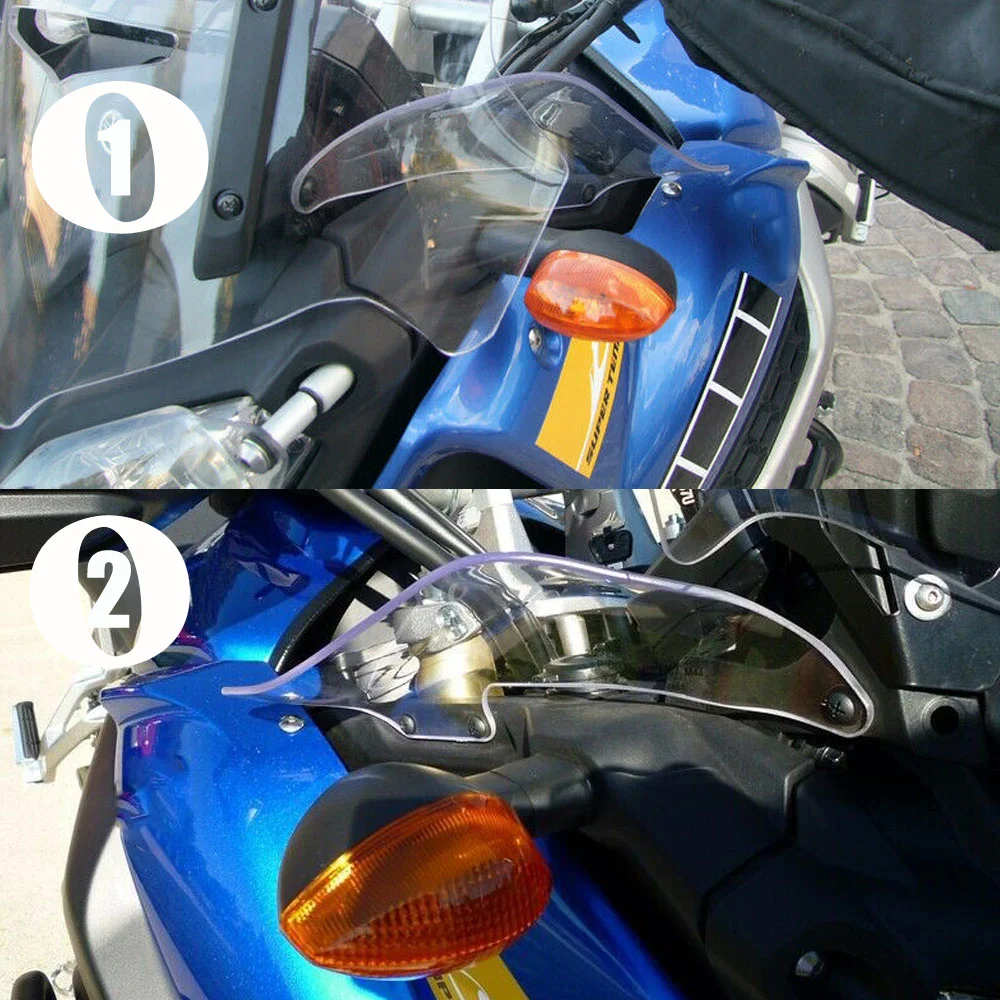 For Yamaha XT1200Z XT 1200 Z Super Tenere 2012 2013 Wind Deflector Pair Windshield Handguard XT1200 Z Side Panels XT 1200Z Black