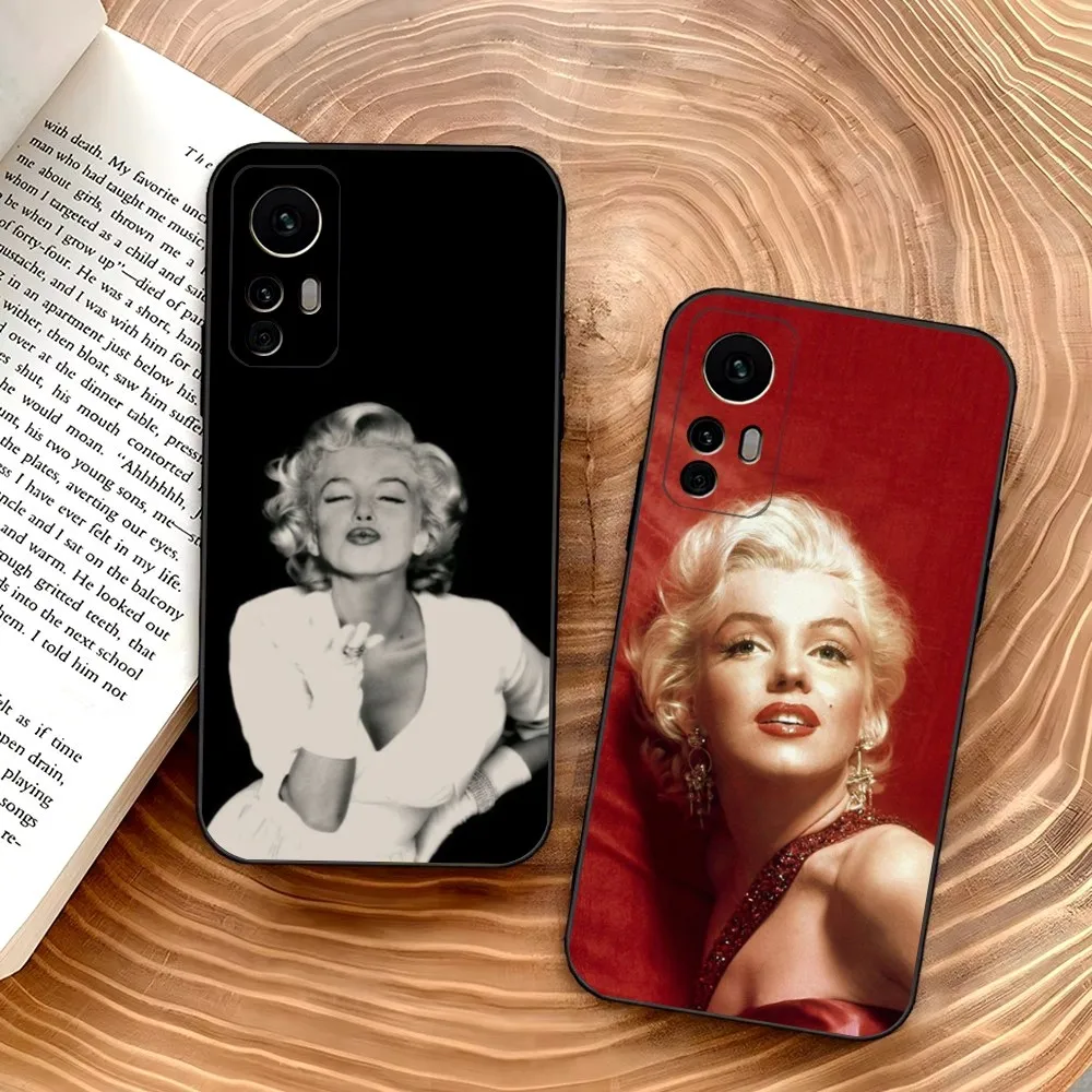 M-Marilyn M-MonroeS Vintage Phone Case For Samsung A73,A91,A53,A52,A32,A73,A13,A21,A34,A71,A31,A22,A20,A40 Back Cover