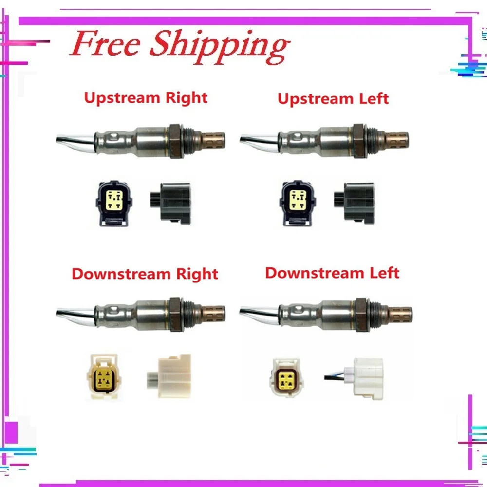 

4pcs Oxygen Sensor For 2013-2018 Ram 1500 2500 3500 Upstream+Downstream