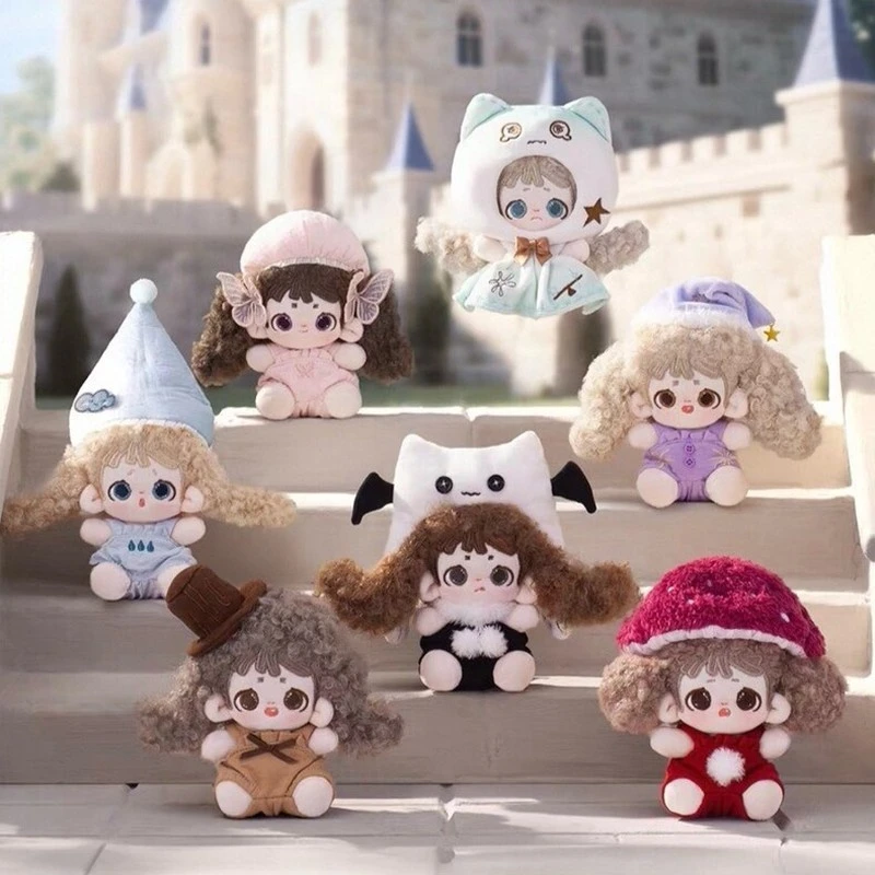 

Heyone Furfur Superpower Magic Club Vinyl Blind Box Plush Backpack Pendant Trendy Toy Desk Ornament Mystery Box Collect Gifts