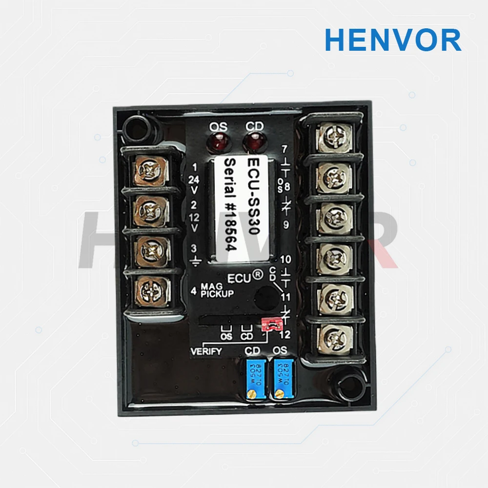 ECU-SS30 ECUSS30 Overdrive Board Slow Start Controller Module Generator Set Governor Efficient Speed Control
