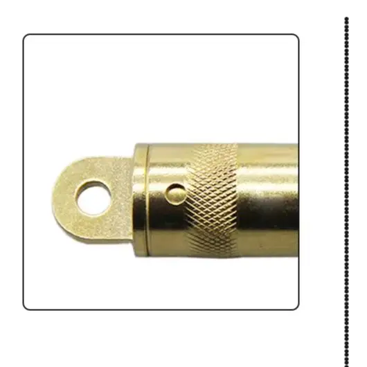 18x102mm Gold Aluminum Bar Bubble Level High Accuracy 30s Bead For Spirit Level For Carpentry Construction DIY Measuring Tool
