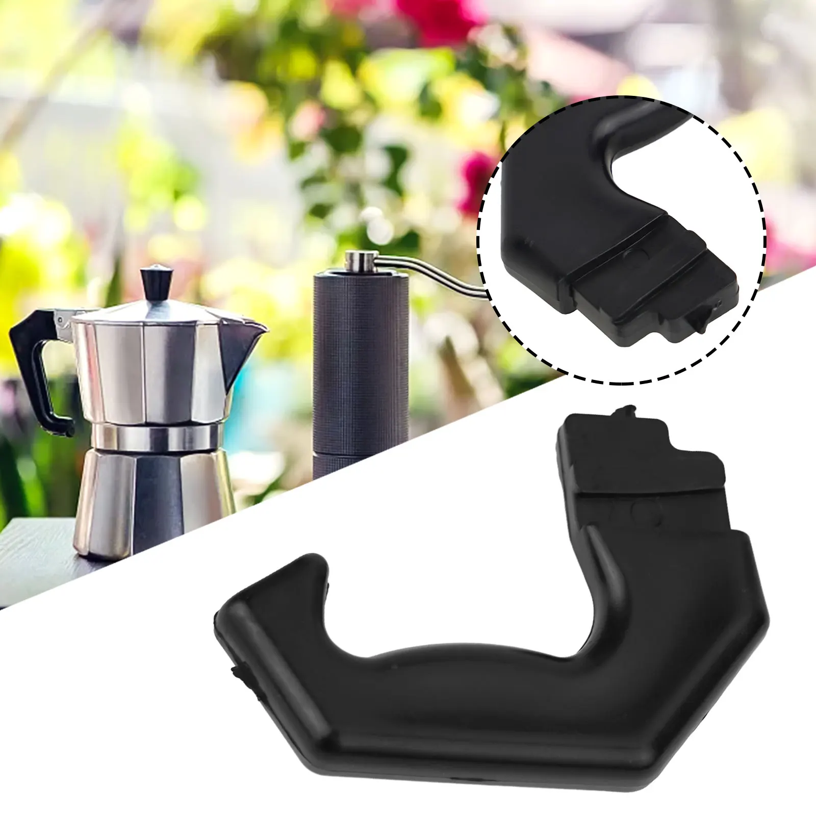 Moka Pot Coffee Pot Handle Stove Pot Handle 1/3/6/9/12 Cups Coffee Coffeeware Plastic Durability Replacement Parts Long-lasting