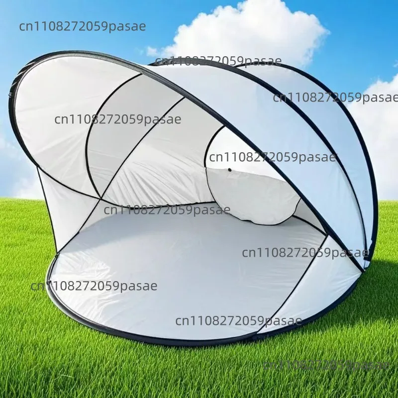 Beach Tent with Sun Protection & Windproof, Auto Pop Up Easy Setup, Portable Fold for  Play