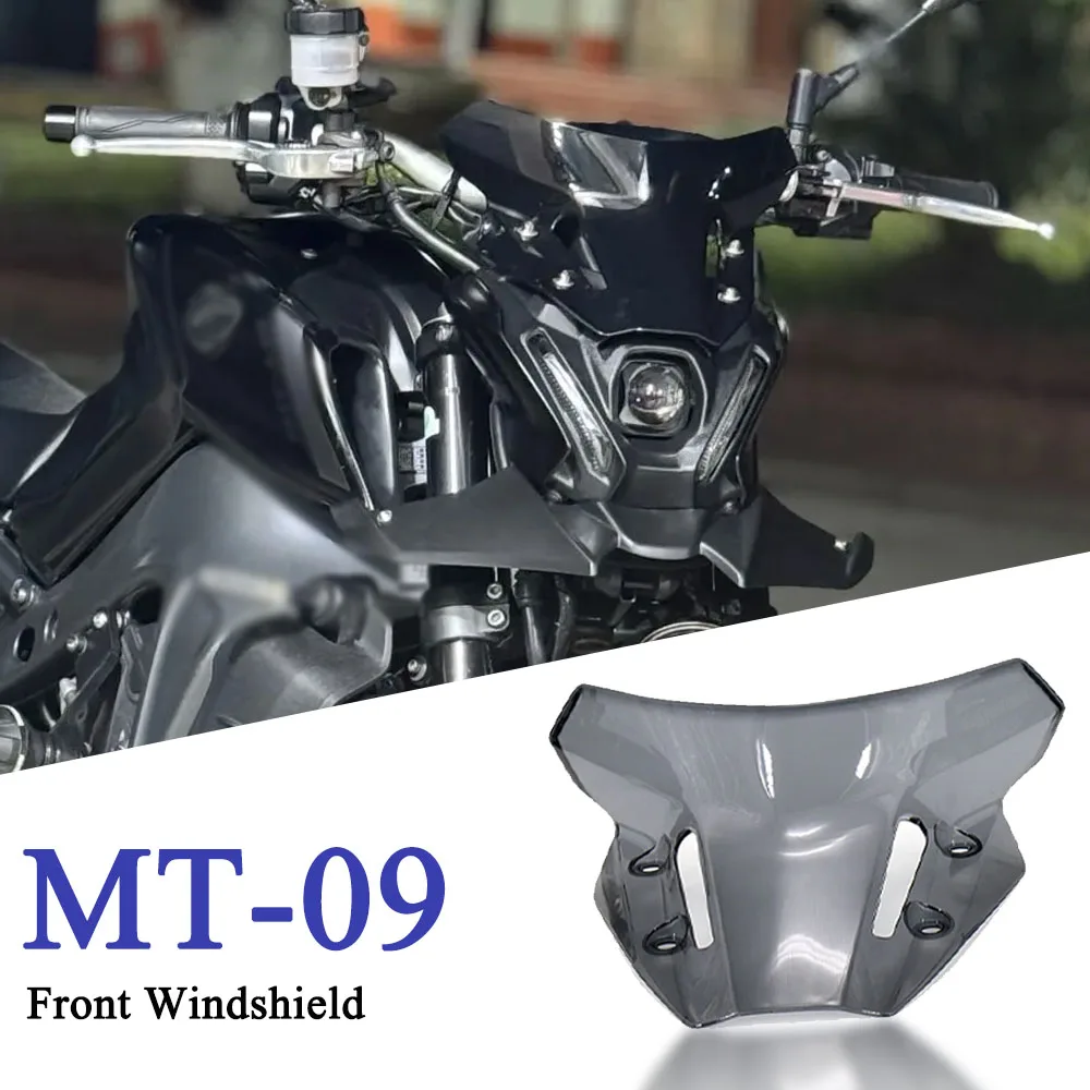 

Motorcycle Accessories Front Screen Windscreen Windshield Deflector Protector For YAMAHA MT09 FZ09 MT-09 SP 2021 2022 2023 MT 09