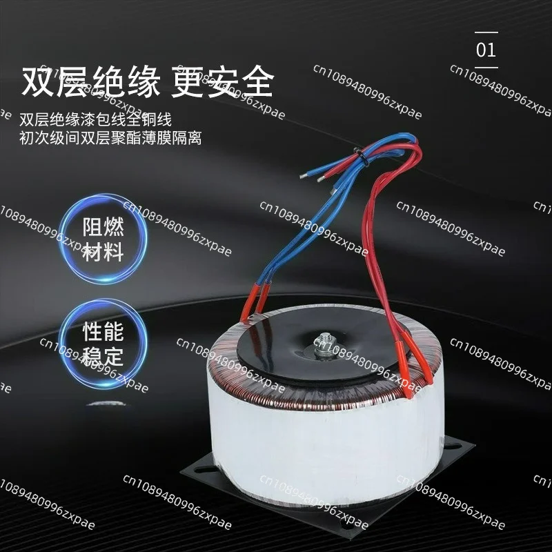 Toroidal Transformer For Power Amplifier Low Frequency 220V Single Phase Isolation Toroidal Power Transformer