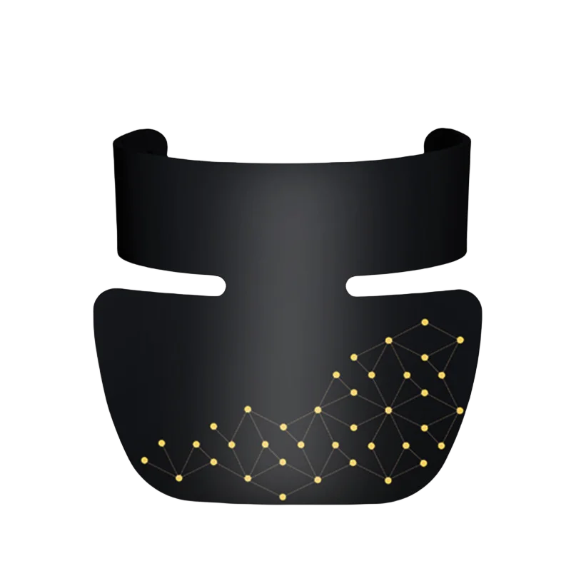 Custom Logo 4 Color LED Light Therapy Device 450nm 660nm 850nm for Neck and Chest