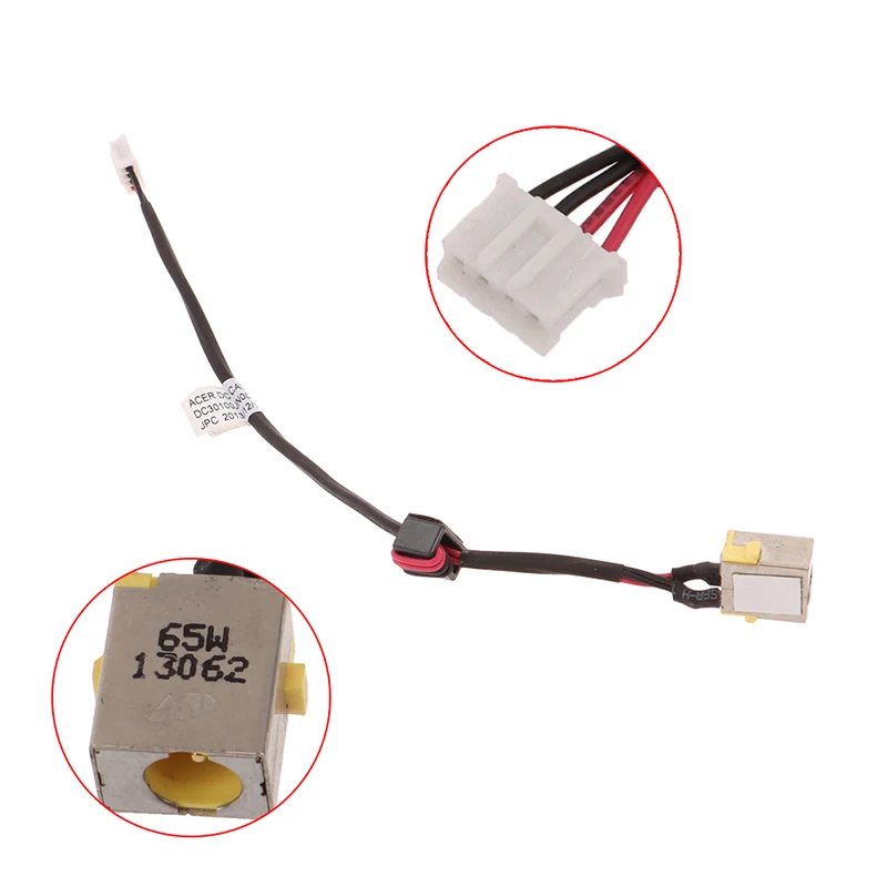 ขั้วต่อสายแจ็ค DC สำหรับ Acer Aspire E1-571 E1-531g E1-571g