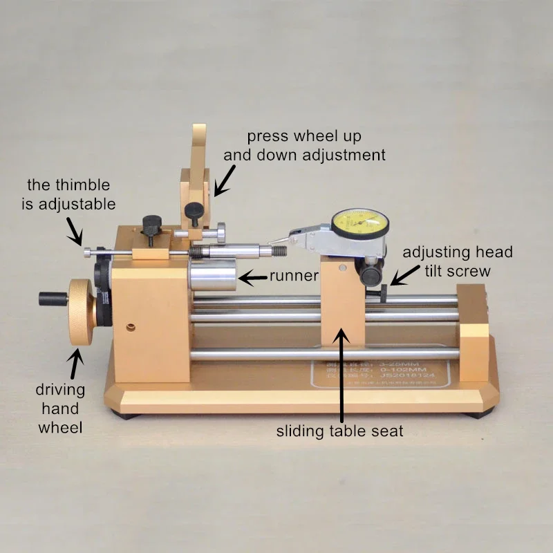 High Accuracy 0.002mm Punch Precision Run out Testing Instruments Concentricity Measuring Instrument