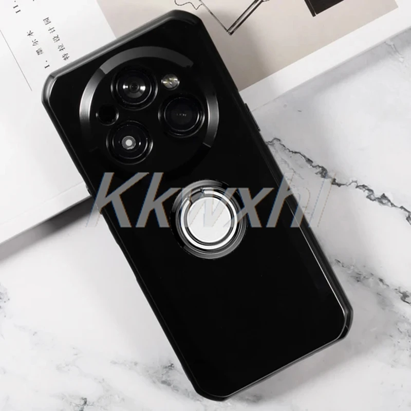 For Oukitel WP210 5G WP55 Ultra Pro WP55Ultra 2025 Back Ring Holder Bracket Phone Case Soft Original Shockproof Cover
