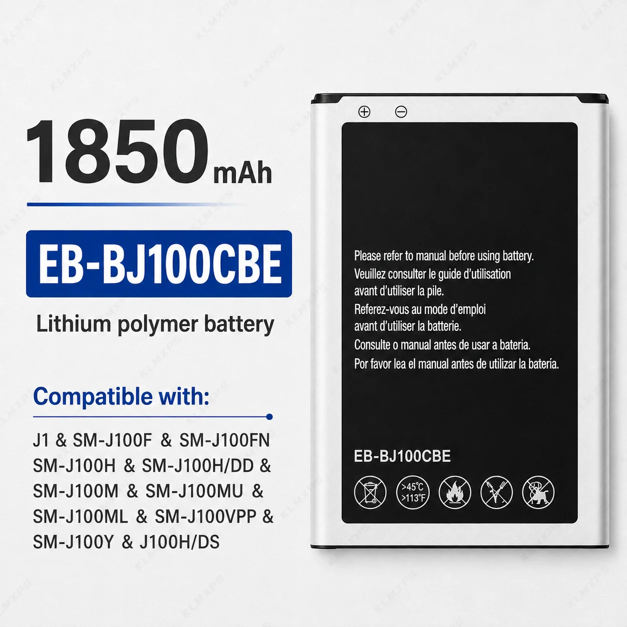 Replacement Battery EB-BJ510CBC BJ700BBC for For Samsung Galaxy J5 J7 J1 2015 2016 J4 2018 Note 4 N9100 N9150 Stable Power