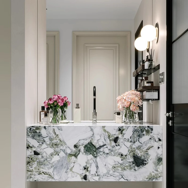 

Storage Toilet Bathroom Cabinet Sink Luxury Skincare Mirror Vanity Bathroom Cabinet Modern Paper Archivadores Trendy Furniture
