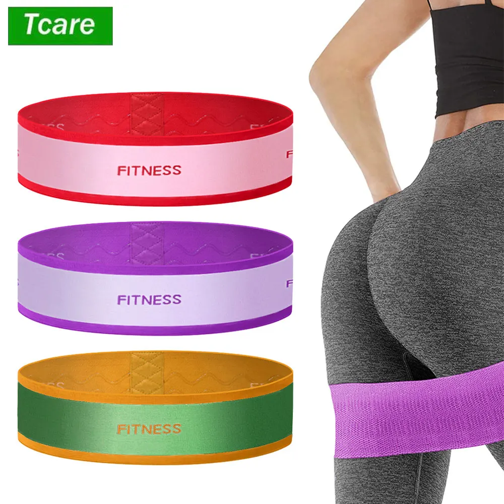 

1 PC Fitness Resistance Band Rubber Band Elastic Yoga Resistance Bands Buttocks Expansion Band for Home Exercise Sport Equipment