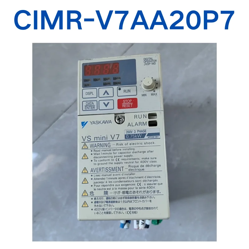 

Second hand CIMR-V7AA20P7 test OK