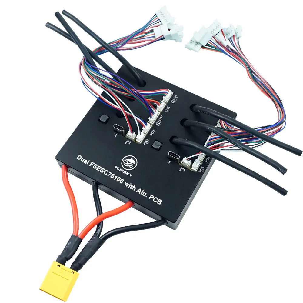 Flipsky Dual 75100 With Aluminum PCB Based on VESC for Electric Skateboard / Electric Scooter / Ebike Speed Controller