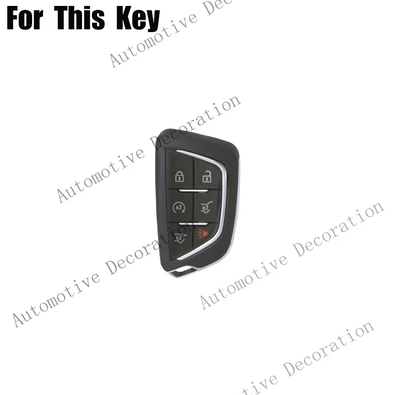 Z+ TPU Car Remote Key Fob Case Cover For Cadillac CT5 CT6 XTS XT4 XT5 ATS Escalade
