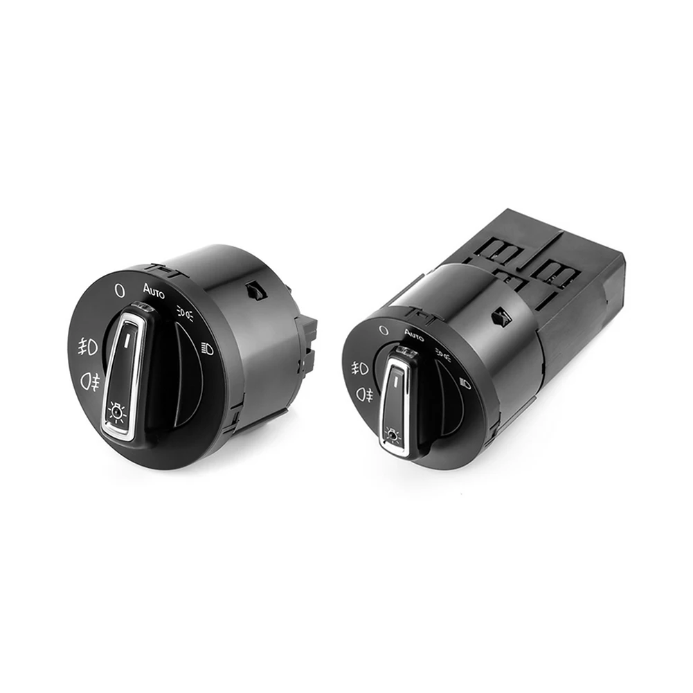 

12V Car Head Lamp Control Switch Sensor Module Practical Head Lamp Switch Auto Accessories for VW Golf 2004-2013 MK5 MK6