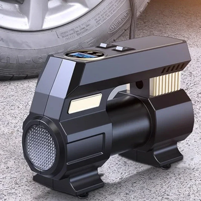 

Полностью новый автомобильный воздушный насос, двухцилиндровый бытовой электрический насос, портативный аварийный дисплей