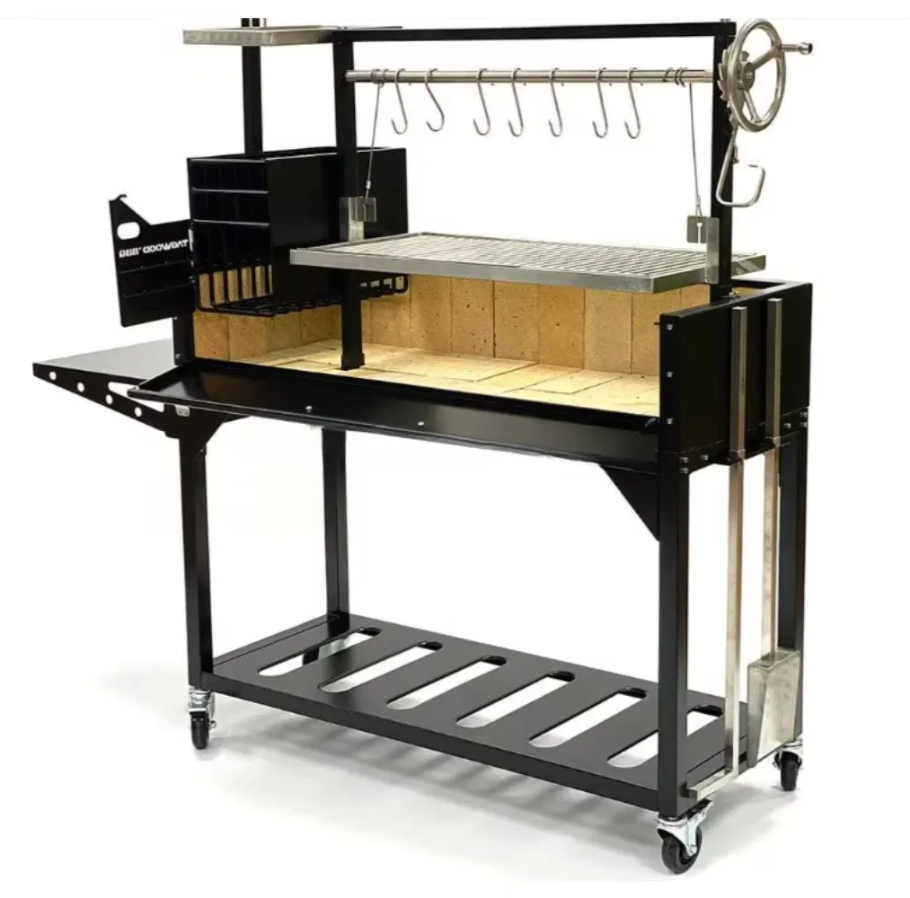 

Hot Sale Argentine Grill Height Adjustable Santa Maria Style Camping Grill
