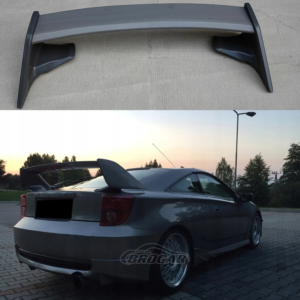 2000--2005 トヨタ セリカ GEN 7 スポイラー LED ライト付き高品質 ABS