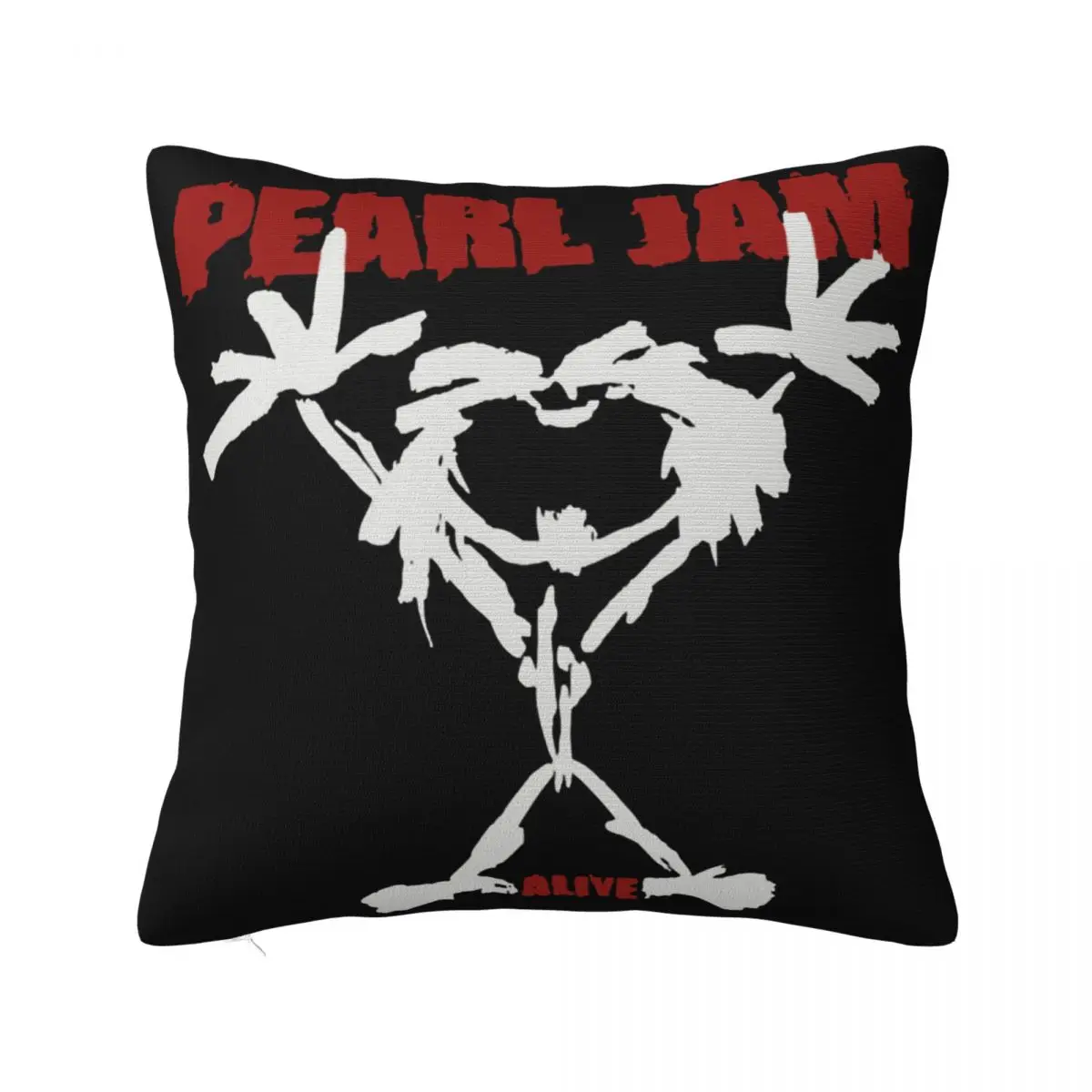 Decorative Pillowcases Cool Pearls Jam Alive Merch Living Room Rock Music Band Throw Pillow Case Cover Square Multi Size