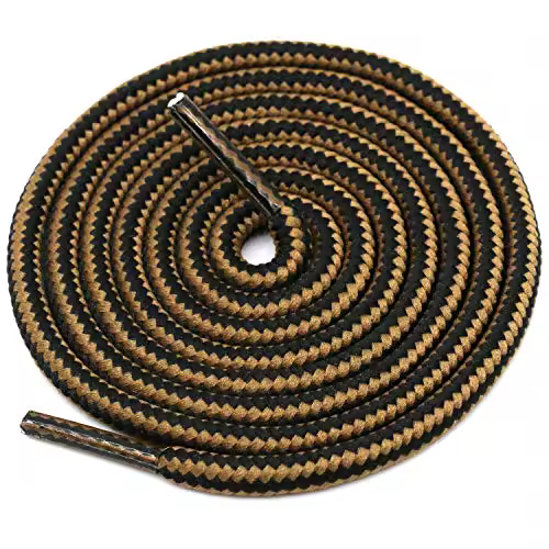1 Pair 18 Colors Striped Double Color Shoe laces Round Outdoor Sneakers Shoelaces Cotton Boots Shoelace 70CM 90CM 120CM 150CM - Image 21