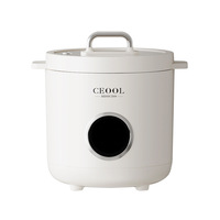 Electric Mini Rice Cooker Portable MultiCooker Household Rice Cookers 220V Pot Cooking Machine Pans For Dormitory Home 1.2L