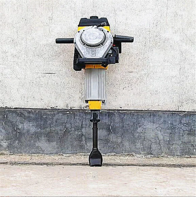 Railway Wick Tamping Machine Portable Internal Combustion Impact Breaking Pick with Complete Accessories