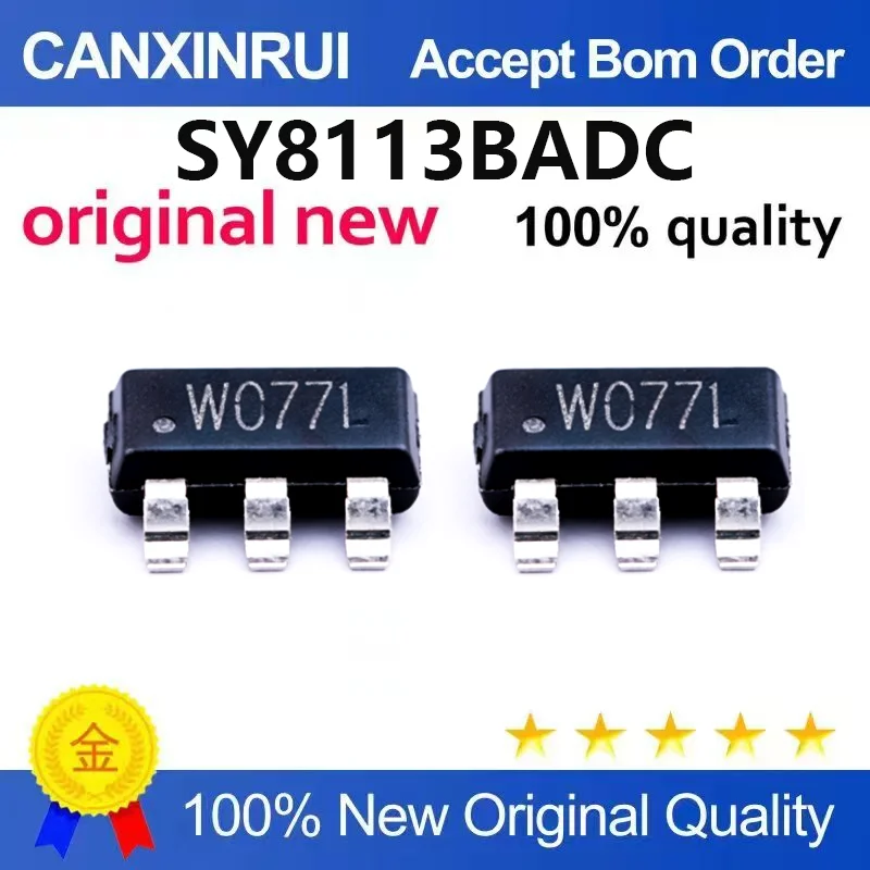 （5pcs-10pcs）Brand new original SY8113BADC silk screen WC TSOT-23-6 synchronous buck DC-DC regulator chip
