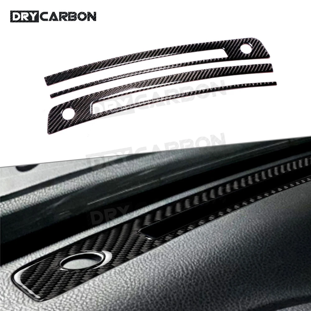 For Toyota GT86 FT86 ZN6 For Subaru BRZ 2013-2020 Front Air Conditioning Vent Outlet Carbon Fiber Trim Cover Stickers 2 PCS/Set