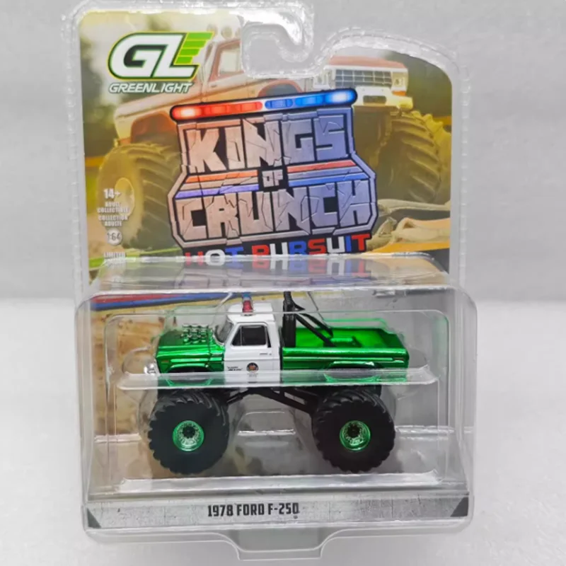

Greenlight 1:64 Scale 1978 F-250 Electroplated Green Alloy Car Model Classics Adult Souvenir Gift Static Display