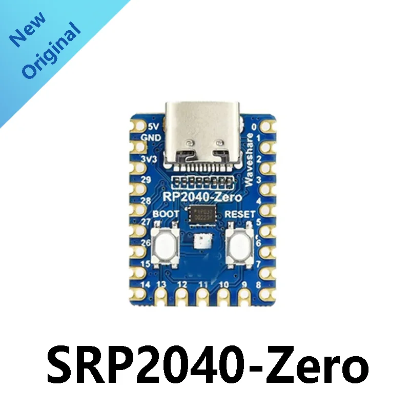 10PC/LOT SRP2040-Zero for Raspberry Pi Microcontroller PICO Development Board Module Dual-core Cortex M0 Processor 2MB Flash