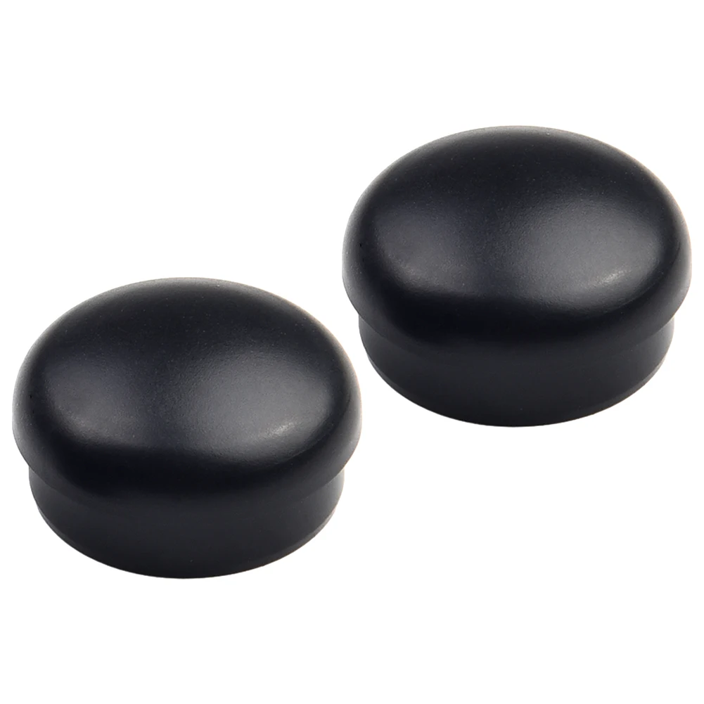 Practical Wiper Nut Cover Nut Cover 0.87x0.43 Inches 133955435 2 Pcs 2.2x1.1cm 5N0955205 Accessories Black Garden