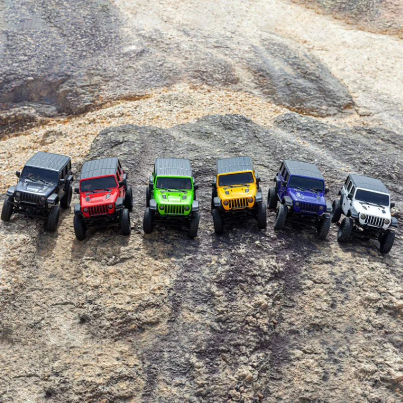1/24 RC Jeep Cars 2.4G full proportional rC powerful off-road truck 4WD simulat hard shell cclimbing car RTR Children's Toy Gift