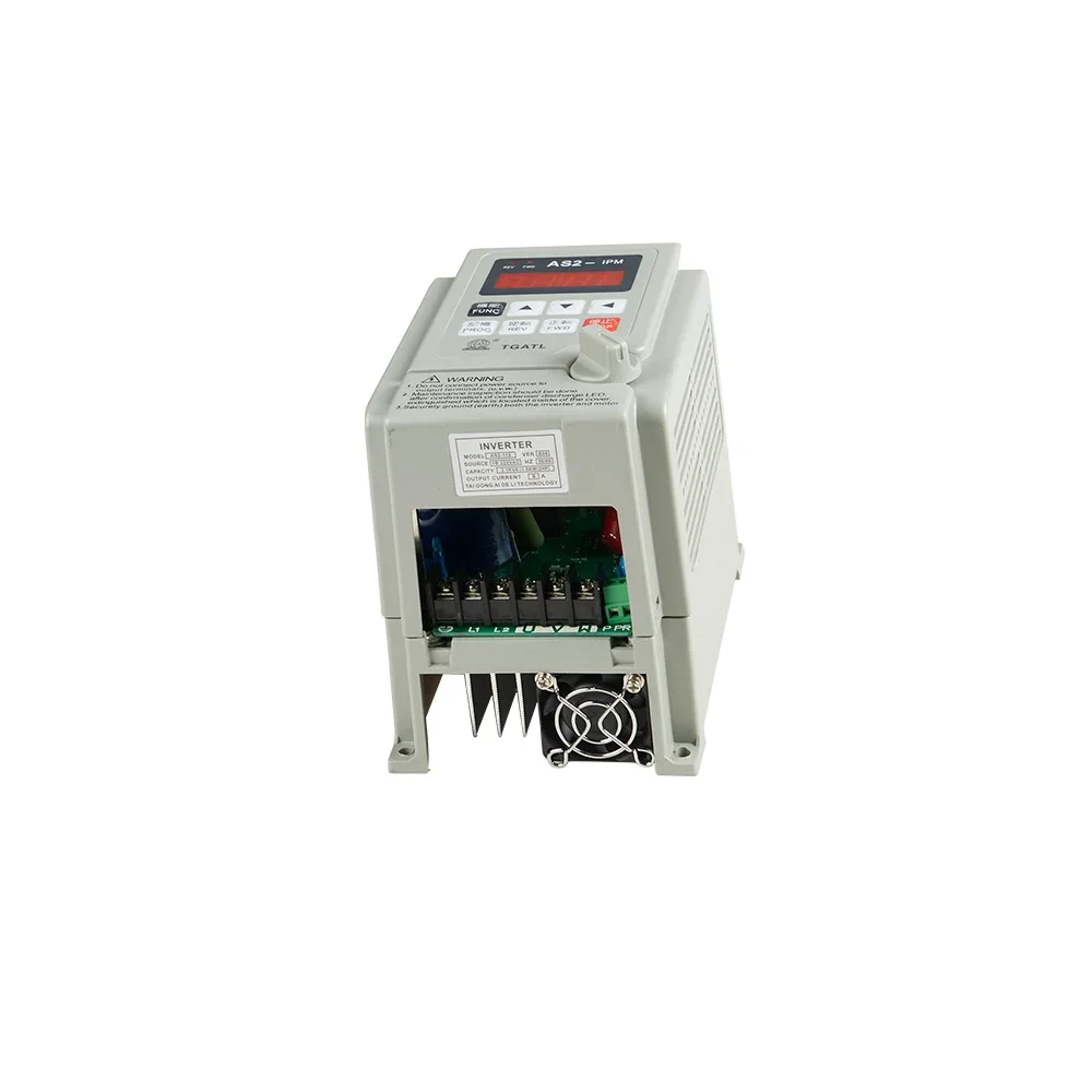 

TGADL Industrial Motor Inverter AS2-122D 220v 2.2kw Single-phase inverter connected to three-phase motor